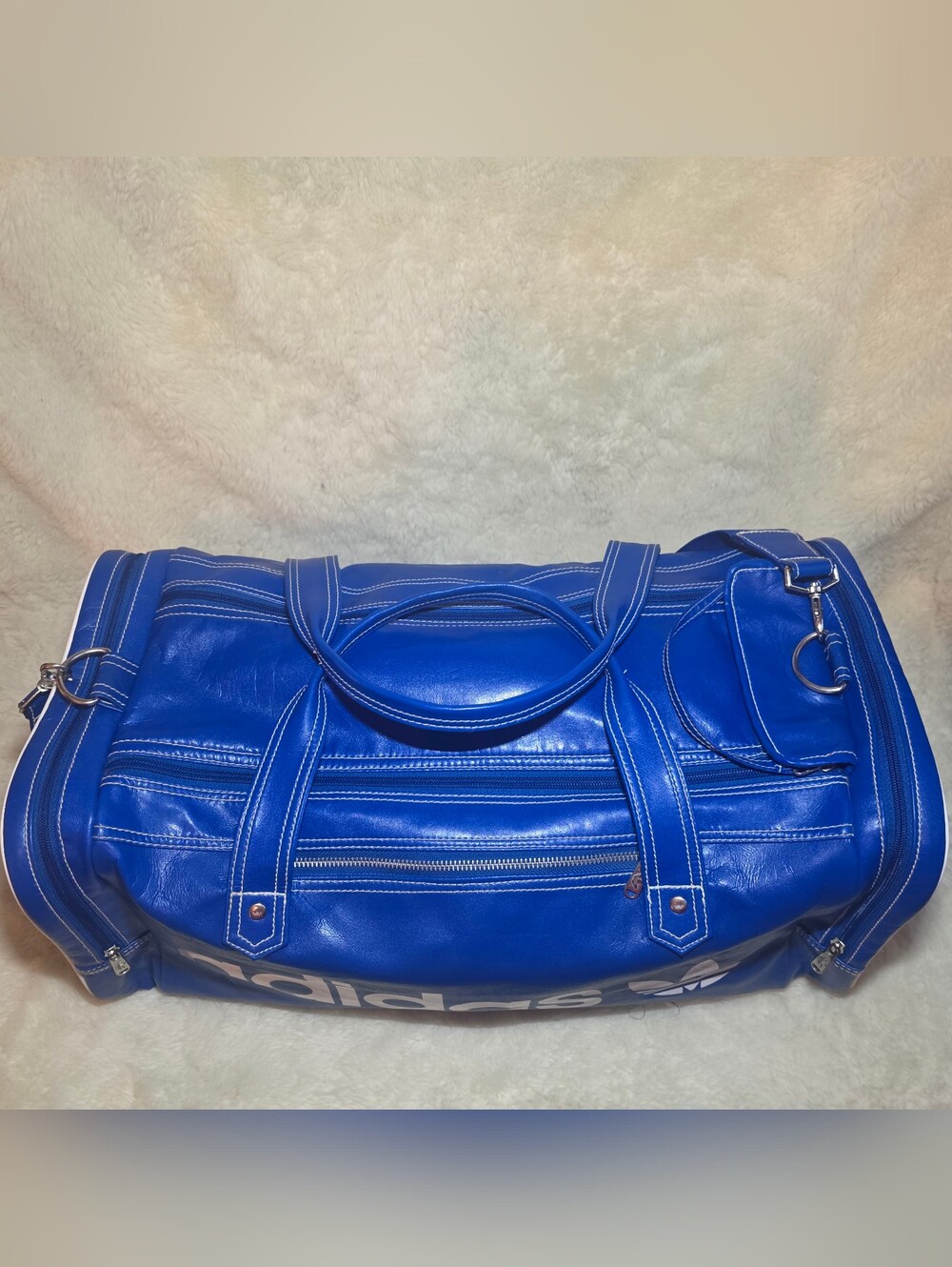 VNTG 2009 Adidas Originals Adicolor Teambag Blue A43008 - NEAR MINT CONDITION - Picture 4 of 16